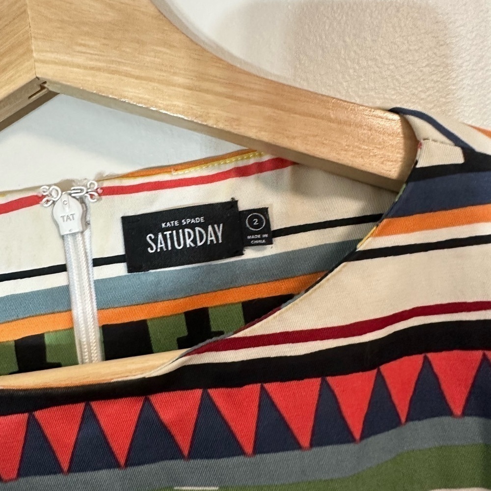 Kate Spade Saturday Stripe Sheath
Dress Stretch Cotton Blends size 2 - Picture 8 of 8